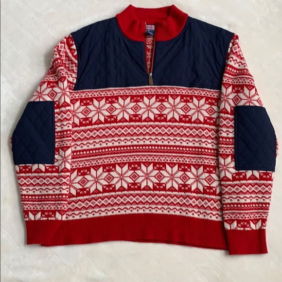 Vineyard Vines Holiday Quarter Zip